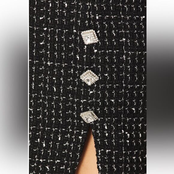 MAJORELLE Sabella Mini Dress in Black - Picture 6 of 10